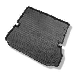 Tapis de coffre pour Renault Grand Scenic III Monospace (04.2009-11.2016) - bac de coffre - protection de coffre voiture - Aristar - Cool liner - 7 places; 3me rangée abaissée