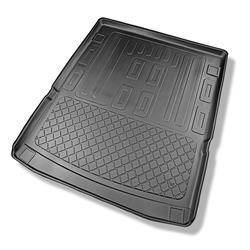 Tapis de coffre pour Volkswagen Caddy V Maxi Van (11.2020-....) - bac de coffre - protection de coffre voiture - Aristar - Guardliner - 5/7 places; derrière 2ème rangée de sièges