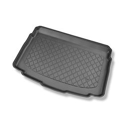 Tapis de coffre pour Volkswagen T-Roc SUV (12.2017-....) - bac de coffre - protection de coffre voiture - Aristar - Guardliner - coffre inférieur; plancher amovible en la position la plus basse