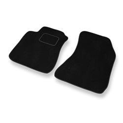 Tapis de sol velours pour Alfa Romeo Spider (2006-2010) - Premium tapis de voiture - noir - DGS Autodywan