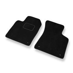 Tapis de sol velours pour Audi TT I 8N (1998-2006) - Premium tapis de voiture - noir - DGS Autodywan