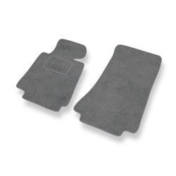 Tapis de sol velours pour BMW 8 I E31 (1989-1999) - Premium tapis de voiture - gris - DGS Autodywan