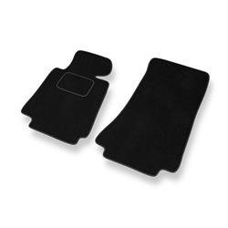 Tapis de sol velours pour BMW 8 I E31 (1989-1999) - Premium tapis de voiture - noir - DGS Autodywan