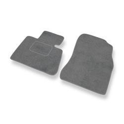 Tapis de sol velours pour BMW X5 I E53 (1999-2006) - Premium tapis de voiture - gris - DGS Autodywan