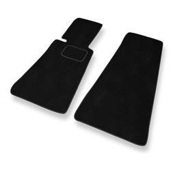 Tapis de sol velours pour BMW Z1 (1989-1991) - Premium tapis de voiture - noir - DGS Autodywan