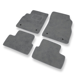 Tapis de sol velours pour Chevrolet Cruze (2008-2016) - Premium tapis de voiture - gris - DGS Autodywan