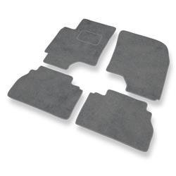 Tapis de sol velours pour Chevrolet Epica (2006-2011) - Premium tapis de voiture - gris - DGS Autodywan