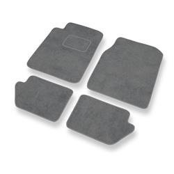 Tapis de sol velours pour Chrysler Sebring II (2001-2006) - Premium tapis de voiture - gris - DGS Autodywan