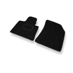 Tapis de sol velours pour Citroen C4 Picasso (2013-2019) - Premium tapis de voiture - noir - DGS Autodywan