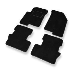 Tapis de sol velours pour Dodge Caliber (2007-2011) - Premium tapis de voiture - noir - DGS Autodywan