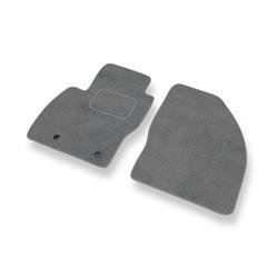 Tapis de sol velours pour Ford Focus II (2005-2010) - Premium tapis de voiture - gris - DGS Autodywan