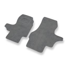 Tapis de sol velours pour Ford Transit IV/V (1994-2000) - Premium tapis de voiture - gris - DGS Autodywan