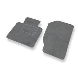 Tapis de sol velours pour Honda S2000 (1999-2009) - Premium tapis de voiture - gris - DGS Autodywan