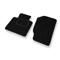 Tapis de sol velours pour Honda S2000 (1999-2009) - Premium tapis de voiture - noir - DGS Autodywan