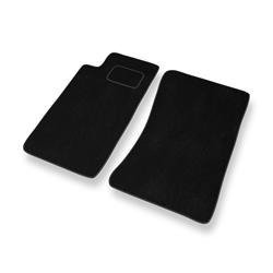 Tapis de sol velours pour Mazda MX-5 I (1990-1998) - Premium tapis de voiture - noir - DGS Autodywan