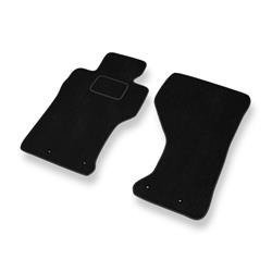 Tapis de sol velours pour Mazda MX-5 IV (2014-....) - Premium tapis de voiture - noir - DGS Autodywan