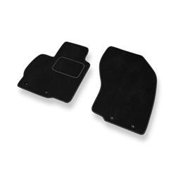 Tapis de sol velours pour Mitsubishi ASX (2010-2021) - Premium tapis de voiture - noir - DGS Autodywan