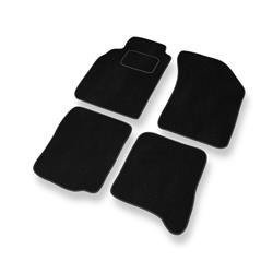 Tapis de sol velours pour Nissan Maxima V (1999-2003) - Premium tapis de voiture - noir - DGS Autodywan