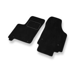 Tapis de sol velours pour Opel Meriva A (2002-2010) - Premium tapis de voiture - noir - DGS Autodywan