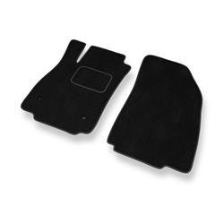 Tapis de sol velours pour Opel Mokka (2012-2019) - Premium tapis de voiture - noir - DGS Autodywan