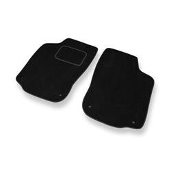 Tapis de sol velours pour Opel Tigra B (2004-2010) - Premium tapis de voiture - noir - DGS Autodywan