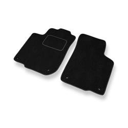 Tapis de sol velours pour Skoda Octavia I (1996-2010) - Premium tapis de voiture - noir - DGS Autodywan