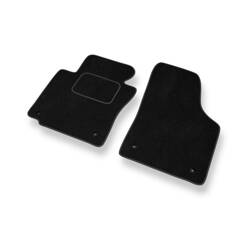 Tapis de sol velours pour Skoda Octavia II (2004-2013) - Premium tapis de voiture - noir - DGS Autodywan