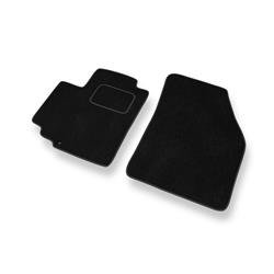 Tapis de sol velours pour Suzuki Alto VI (2009-2014) - Premium tapis de voiture - noir - DGS Autodywan