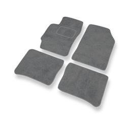 Tapis de sol velours pour Toyota Avalon I (1994-1999) - Premium tapis de voiture - gris - DGS Autodywan