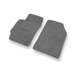 Tapis de sol velours pour Toyota Camry IV (1994-1999) - Premium tapis de voiture - gris - DGS Autodywan