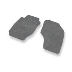 Tapis de sol velours pour Toyota RAV4 I (1994-2000) - Premium tapis de voiture - gris - DGS Autodywan