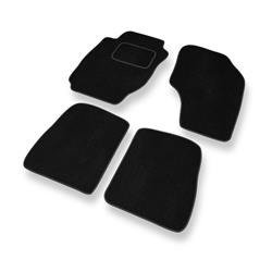 Tapis de sol velours pour Toyota RAV4 I (1994-2000) - Premium tapis de voiture - noir - DGS Autodywan