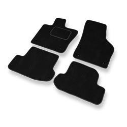 Tapis de sol velours pour Volkswagen Beetle III (2011-2019) - Premium tapis de voiture - noir - DGS Autodywan