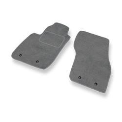 Tapis de sol velours pour Volvo V40 I (1995-2004) - Premium tapis de voiture - gris - DGS Autodywan