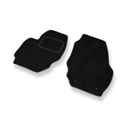 Tapis de sol velours pour Volvo XC70 II (2007-2016) - Premium tapis de voiture - noir - DGS Autodywan