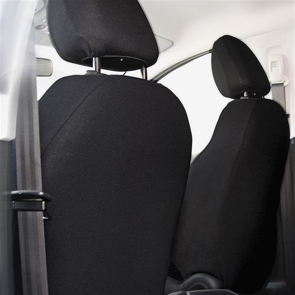 Housses de siège sur mesure pour Citroen C4 Picasso Monospace (2006-2013)  5-personnes - housse siege voiture - couverture siege - Auto-Dekor -  Premium - noir noir