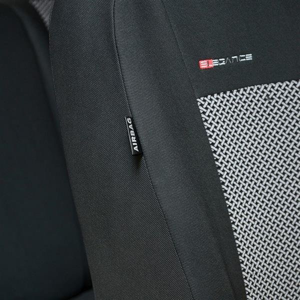 Housses de siège sur mesure pour Peugeot 508 Liftback, Berline, SW  (2010-2018) - housse siege voiture - couverture siege - Auto-Dekor -  Elegance - P-2 P-2