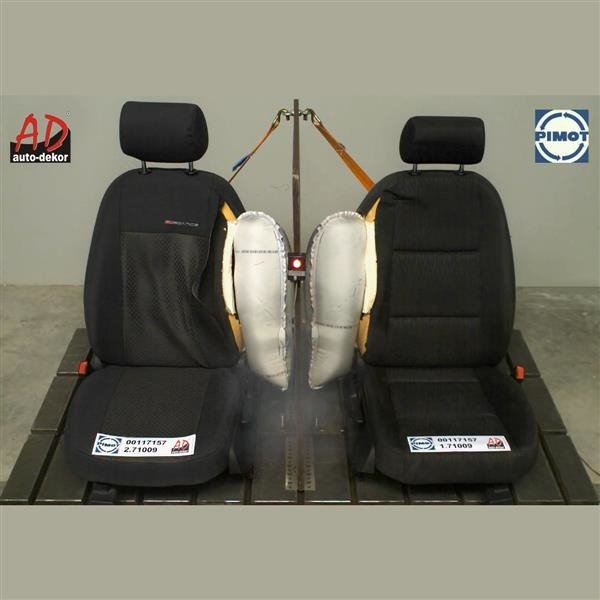 Housses de siège avant et arrière avec coussins de dossier pour Volkswagen  Eos Housse de siège de voiture en cuir synthétique respirant résistant à