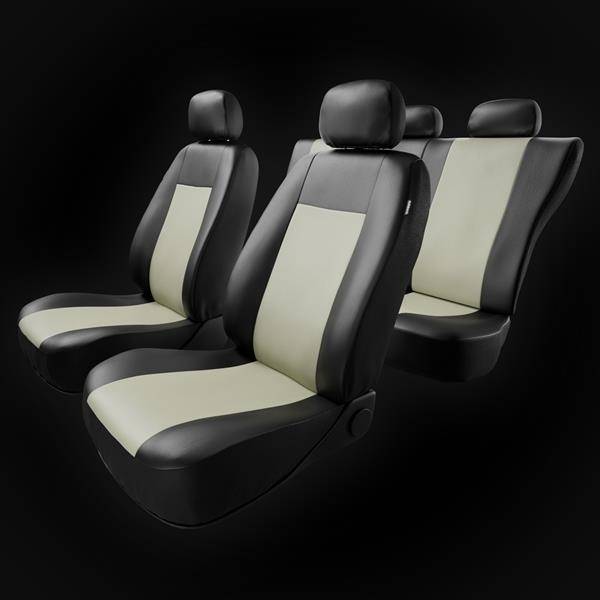 Housses de siège adaptées pour BMW X3 E83, F25, G01 (2003-2019) - housse  siege voiture universelles - couverture siege - PG-3 beige