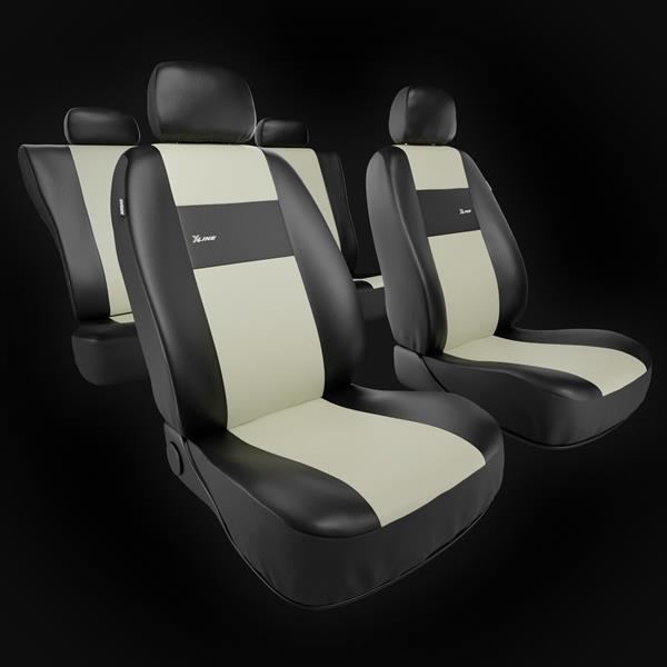 Housses de siège adaptées pour BMW X3 E83, F25, G01 (2003-2019) - housse  siege voiture universelles - couverture siege - PG-3 beige