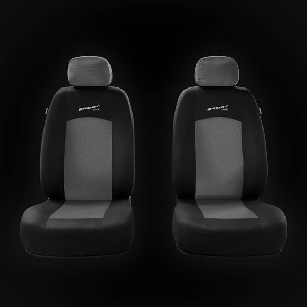 Housses de siège sur mesure pour Renault Clio IV Hayon (2012-2019) - housse  siege voiture - couverture siege - Auto-Dekor - Premium - noir noir