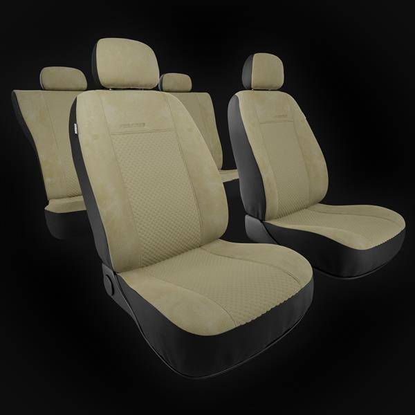 Housses de siège universelles pour Hyundai i40 (2011-2019) - housse siege  voiture universelles - couverture siege - beige - Auto-Dekor - Prestige  beige