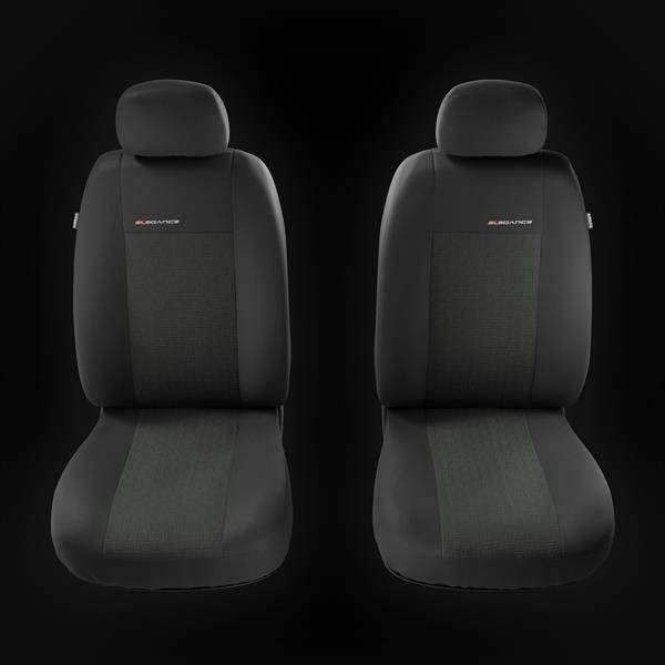 Housses de siège sur mesure pour Peugeot Partner II Van (2008-2019) siège  conducteur et banquette - housse siege voiture - couverture siege - Auto-Dekor  - Elegance - P-3 P-3