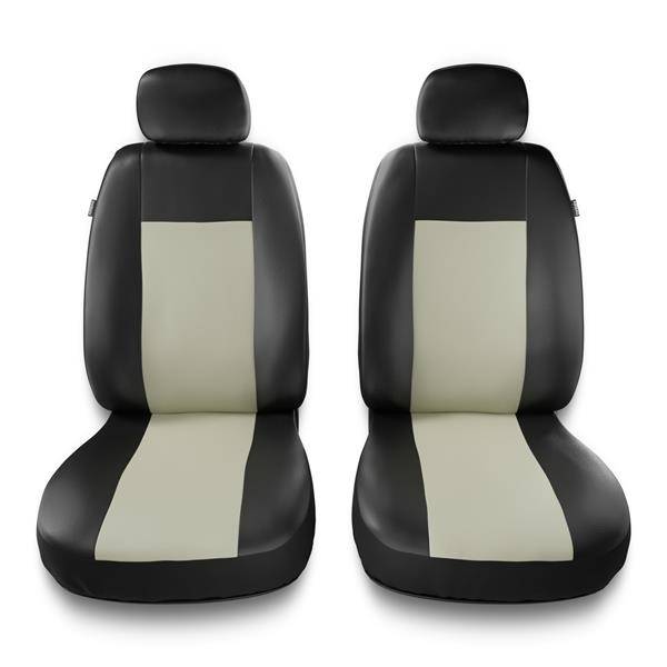 1 pièces Housse de siège Coussin de protection pour voiture meuble Noir +  Blanc