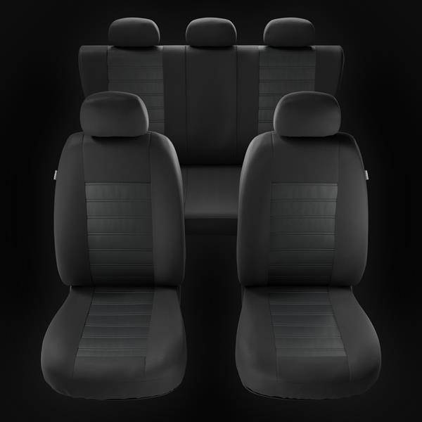 Peugeot 3008, Housse siège auto, sièges avant, gris