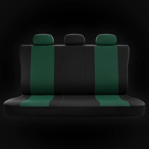Housses de siège universelles pour Peugeot 306, 307, 308, 309 (1985-2019) -  housse siege voiture universelles - couverture siege - vert - Auto-Dekor -  XR vert