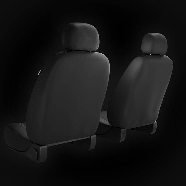 Housses de siège universelles pour Saab 9-5 I, II, III (1998-2019) - housse  siege voiture universelles - couverture siege - noir - Auto-Dekor - Premium  - rozmiar B noir
