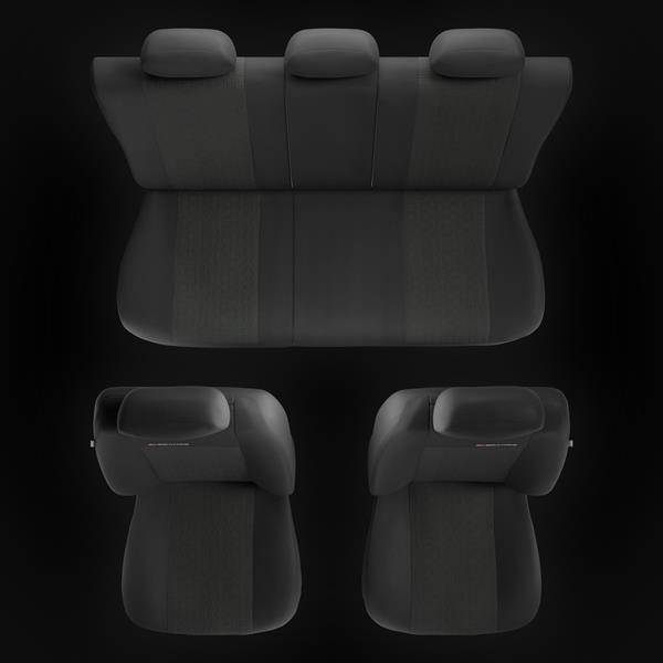 Housse De Siège pour Seat Ibiza I II III IV V Elégance P4 - Tissu