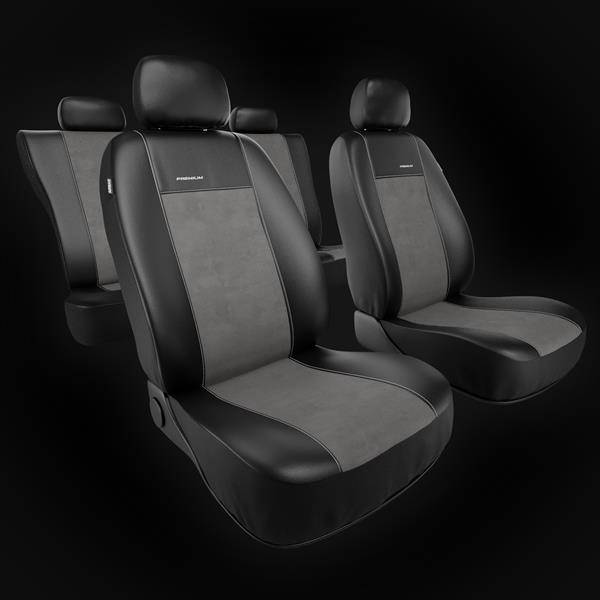 Housses de siège universelles pour Suzuki Jimny (1998-2017) - housse siege  voiture universelles - couverture siege - gris - Auto-Dekor - Premium -  rozmiar A noir-gris