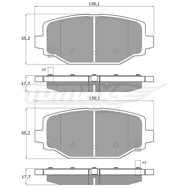 Tapis de Coffre DODGE JOURNEY FIAT FREEMONT